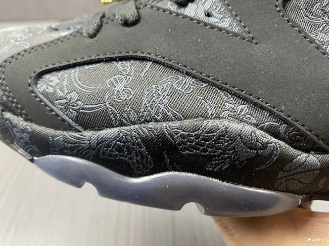 Rep TBkick 6 SD DB9818-001 (W) Retro Jordan Black Triple 0709